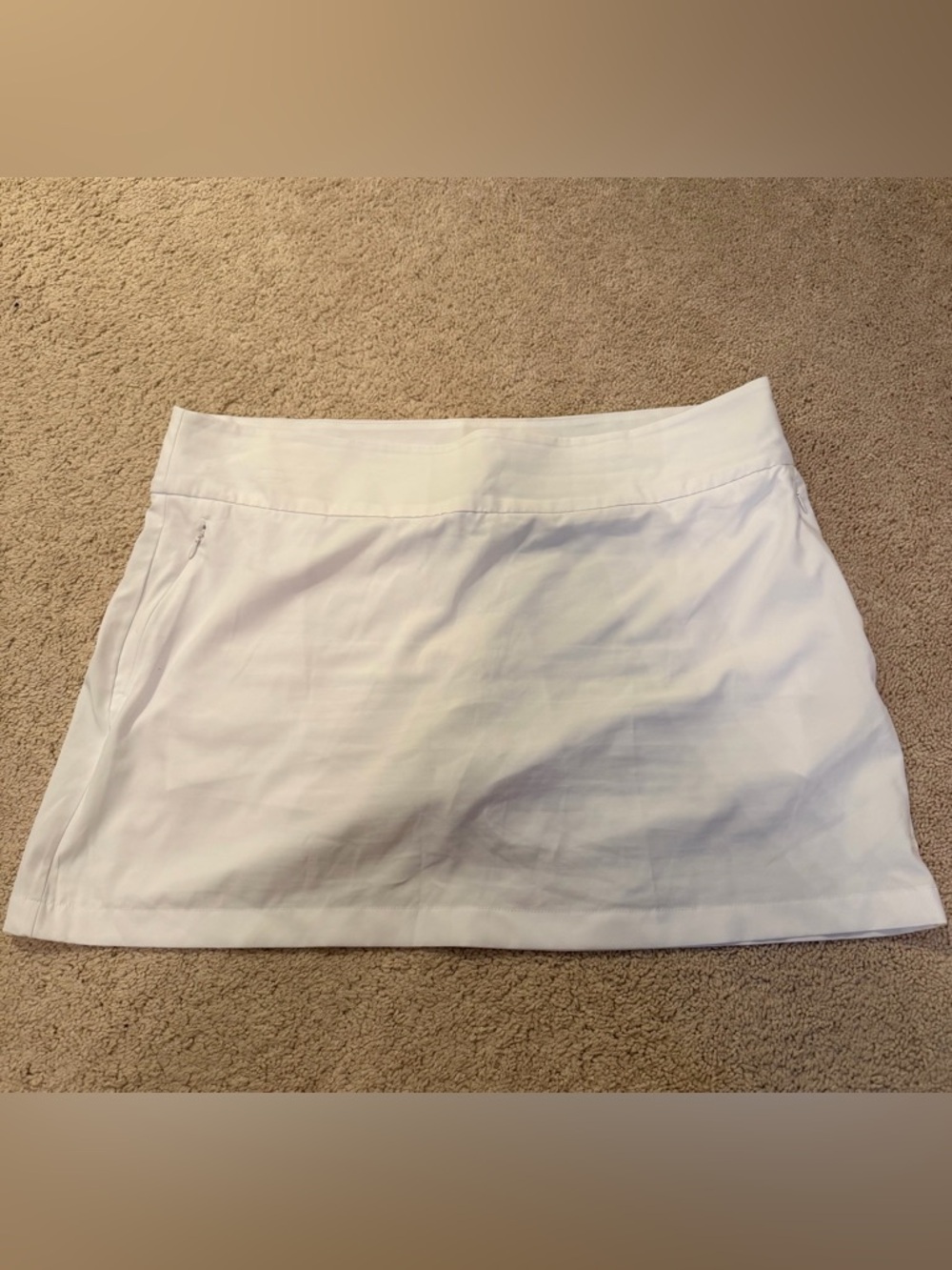 tek gear White Athletic Golf Skort with Branded Tag